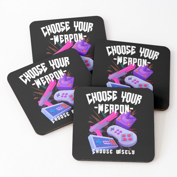 Item preview, Choose Your Weapon For Gamers designed and sold by KathteeDesign.