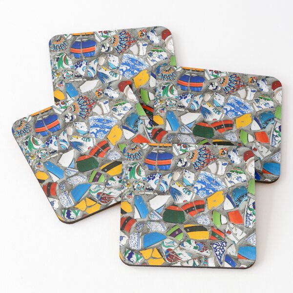 Item preview, Colorful tile mosaic designed and sold by CreativeMagi.