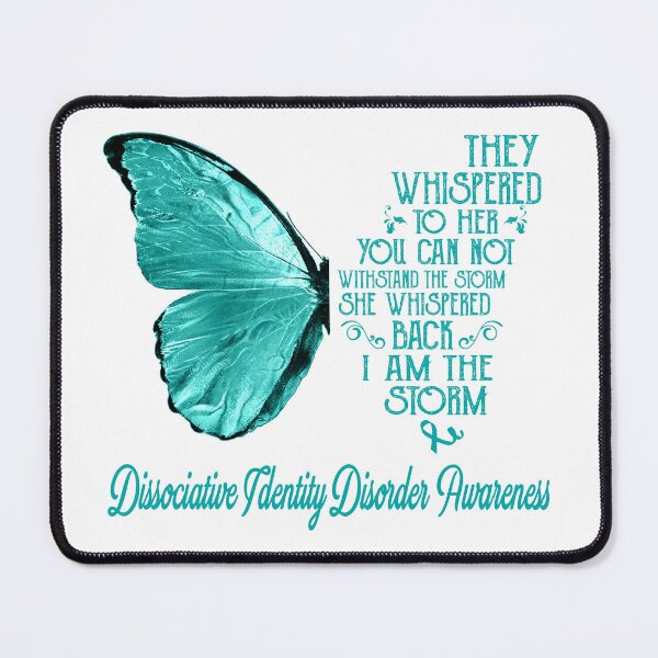 Item preview, Butterfly I Am The Storm Dissociative Identity Disorder Awareness designed and sold by whlrcheryl.
