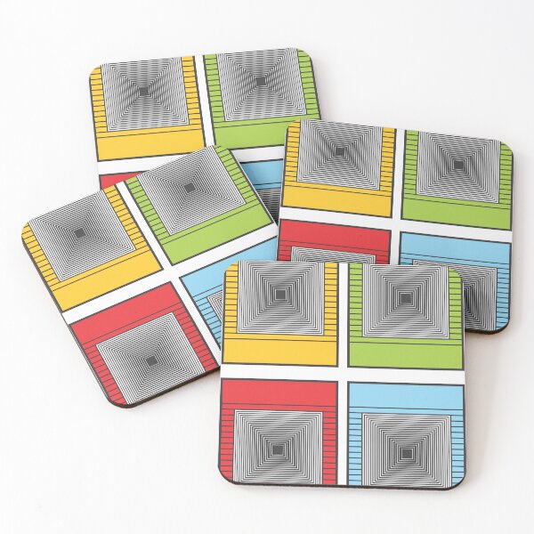 Item preview, Colorful Geometric Curves Pattern designed and sold by DigitalChickHub.