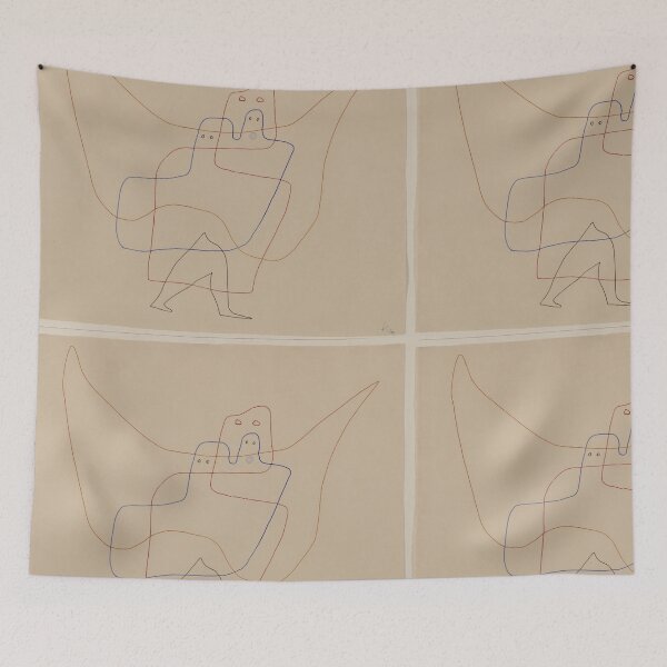 Artikelvorschau, Paul Klee In Angel’s Care (Abstraktes Muster · Expressionismus · Kubismus · Surrealismus) Paul Klee entworfen und verkauft von TeeARTHY.