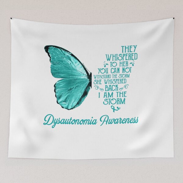 Item preview, Butterfly I Am The Storm Dysautonomia Awareness designed and sold by whlrcheryl.