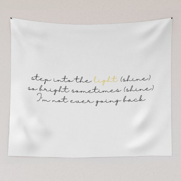 Item preview, step into the light (shine) designed and sold by kaleigh’s side projects.