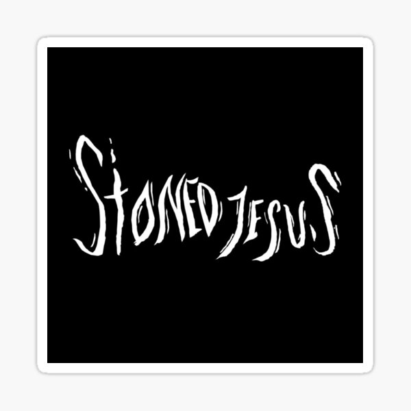Item preview, Stoned Jesus Logo designed and sold by Nohaynicks.
