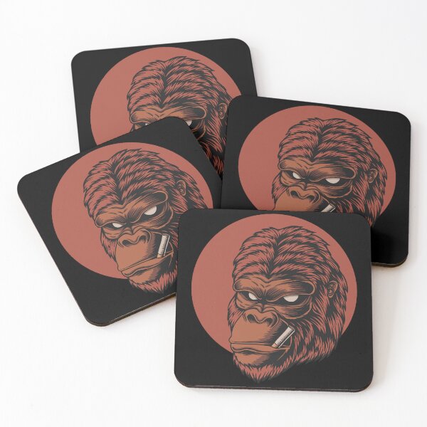 Item preview, Smoking ape designed and sold by Disturbed-Mind.
