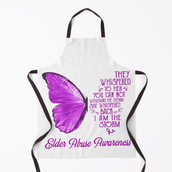 Item preview, Butterfly I Am The Storm Elder Abuse Awareness designed and sold by whlrcheryl.