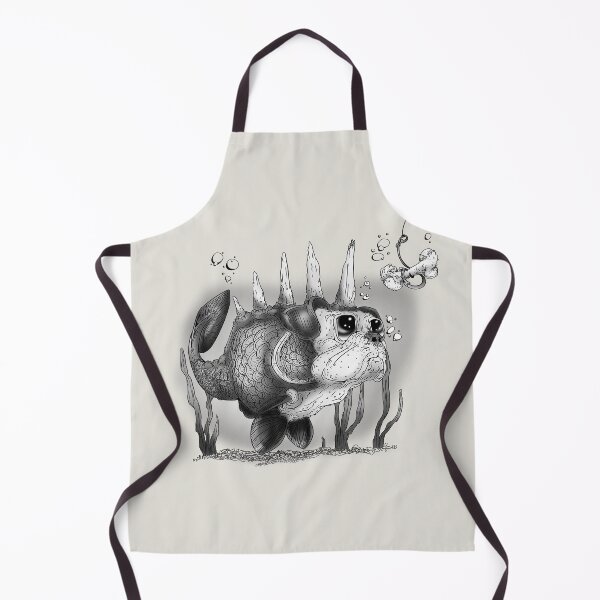 Item preview, Collection of Curious Creatures: Spiny Dogfish black and white designed and sold by iduzarts.