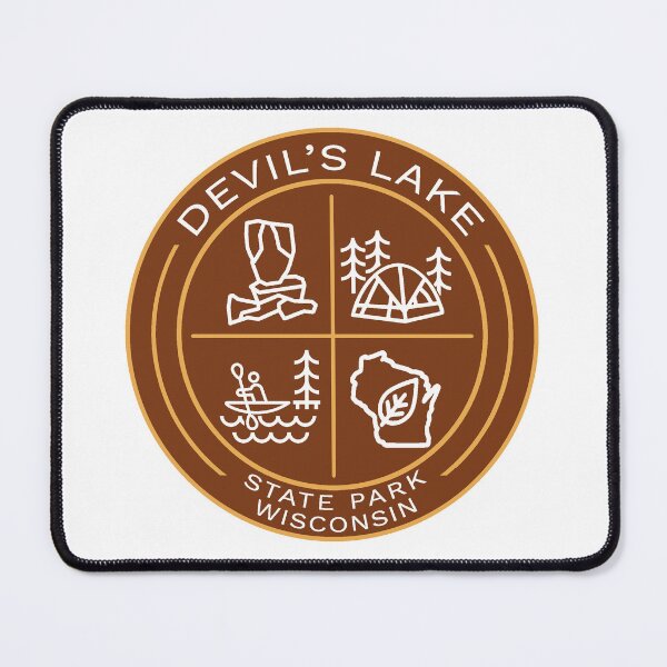 Item preview, Devil's Lake State Park Heraldic Logo designed and sold by VanyaKar.