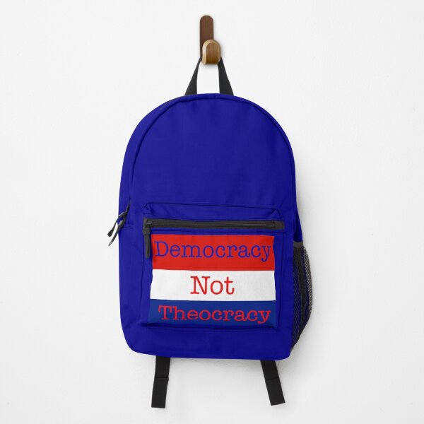 Item preview, Democracy not theocracy designed and sold by Rachel the Artist .