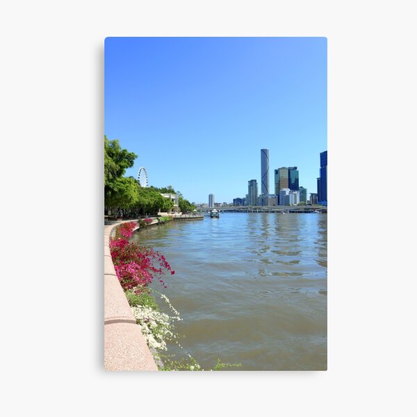 Southbank, Brisbane City, Australia Canvas Print