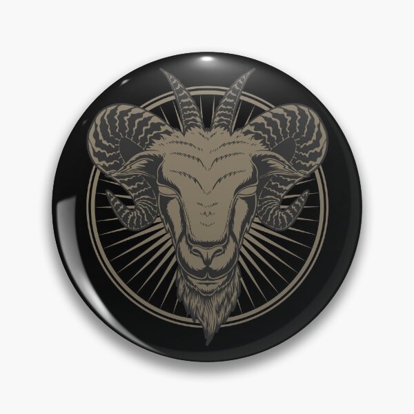Item preview, cabeza de cabra oculta designed and sold by Disturbed-Mind.
