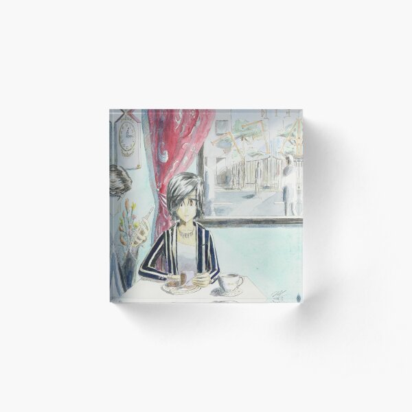 Cafe Acrylic Block