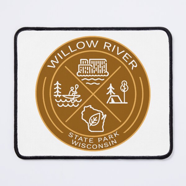 Item preview, Willow River State Park Heraldic Logo designed and sold by VanyaKar.