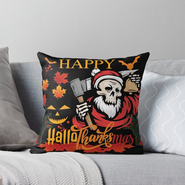 Item preview, Gift For Festive lovers, Happy Hallothanksmas designed and sold by Désigne Shirt.