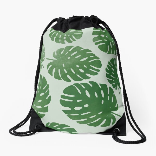 Item preview, Palm leaves on light green designed and sold by bigmoments.