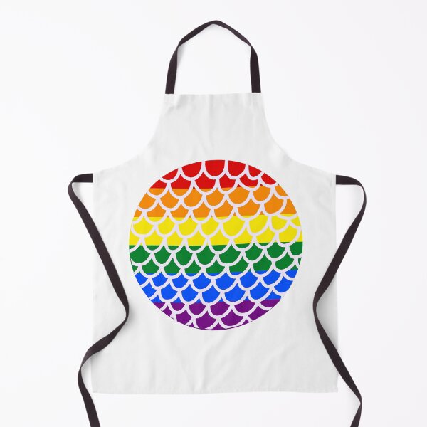 Item preview, Mermaid Scales with Rainbow Pride Flag designed and sold by Finding Flowers.