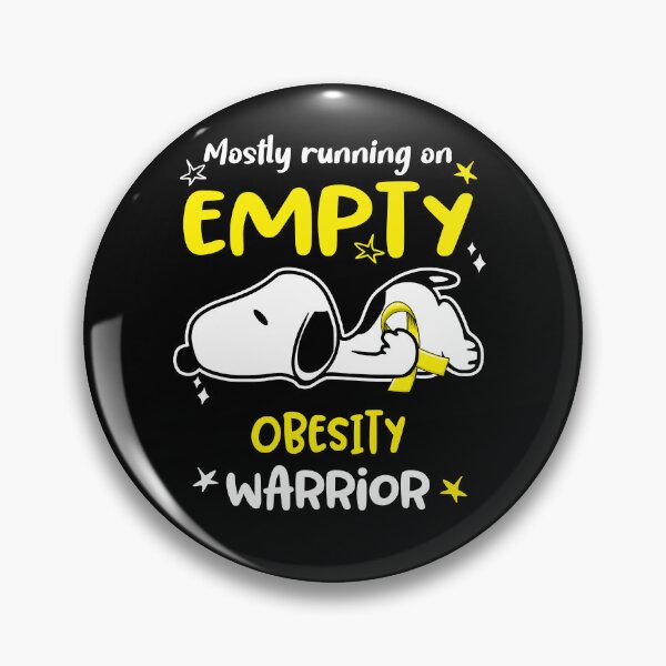 Item preview, Mostly Running on Empty Obesity Warrior designed and sold by Wlsnpeggy.