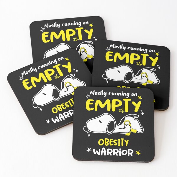 Item preview, Mostly Running on Empty Obesity Warrior designed and sold by Wlsnpeggy.