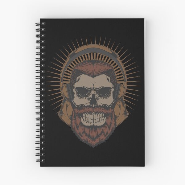 Item preview, Skull with headphones  designed and sold by Disturbed-Mind.