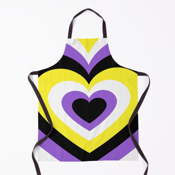 Item preview, Non-Binary Pride Heart designed and sold by therighttee1.
