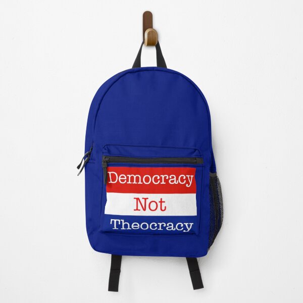 Item preview, Democracy not theocracy  designed and sold by Rachel the Artist .
