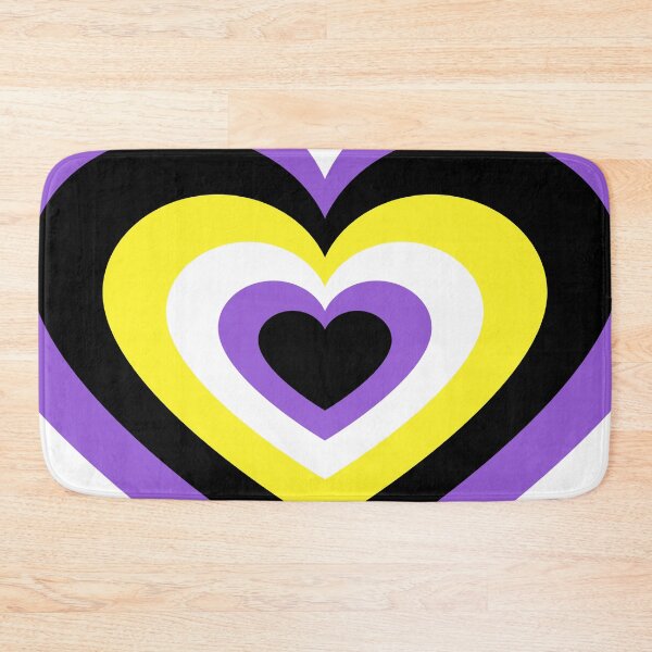 Item preview, Non-Binary Pride Heart designed and sold by therighttee1.