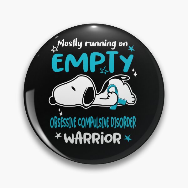 Item preview, Mostly Running on Empty Obsessive Compulsive Disorder Warrior designed and sold by Wlsnpeggy.