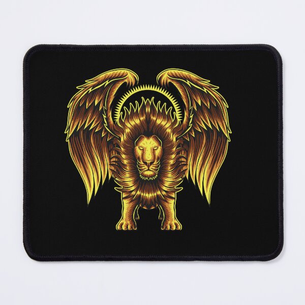 Item preview, Golden winged lion designed and sold by Disturbed-Mind.