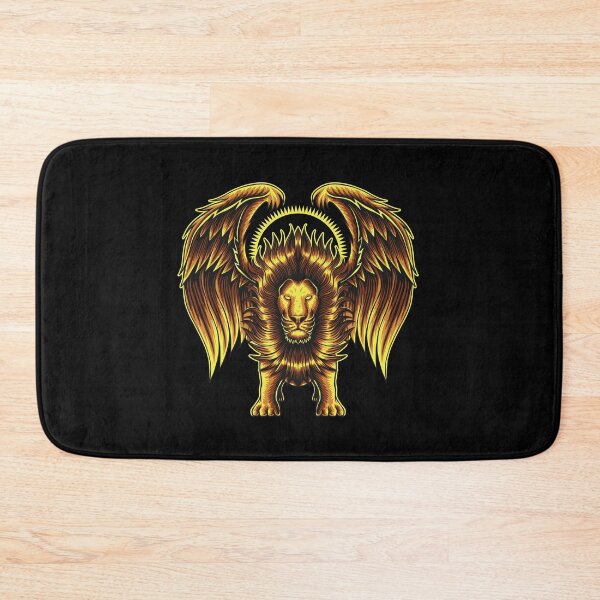 Item preview, Golden winged lion designed and sold by Disturbed-Mind.