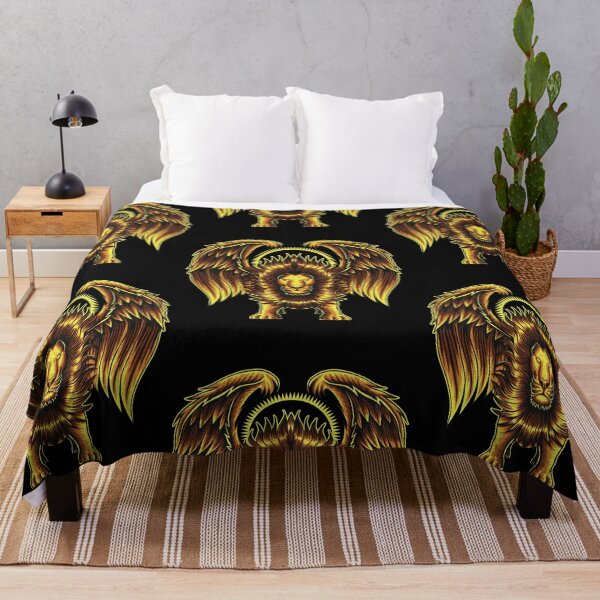 Item preview, Golden winged lion designed and sold by Disturbed-Mind.