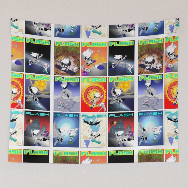Item preview, Flash the Raccoon Covers designed and sold by cfischer83.