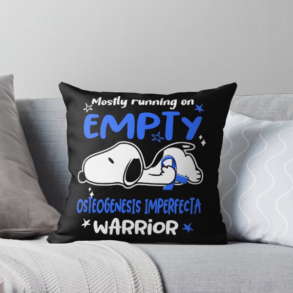 Item preview, Mostly Running on Empty Osteogenesis Imperfecta Warrior designed and sold by Wlsnpeggy.