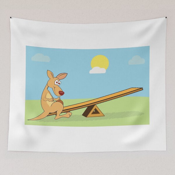 Item preview, see saw-Kangaroo designed and sold by celadonshop.