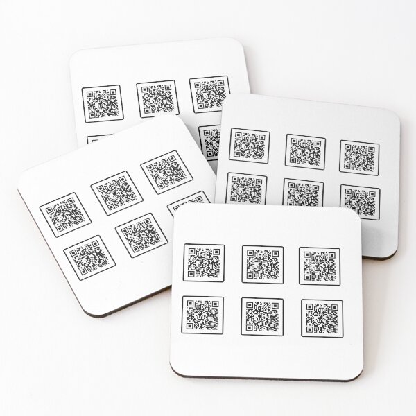 Item preview, Rick Roll QR Code - 6 pack  designed and sold by ami.creations.