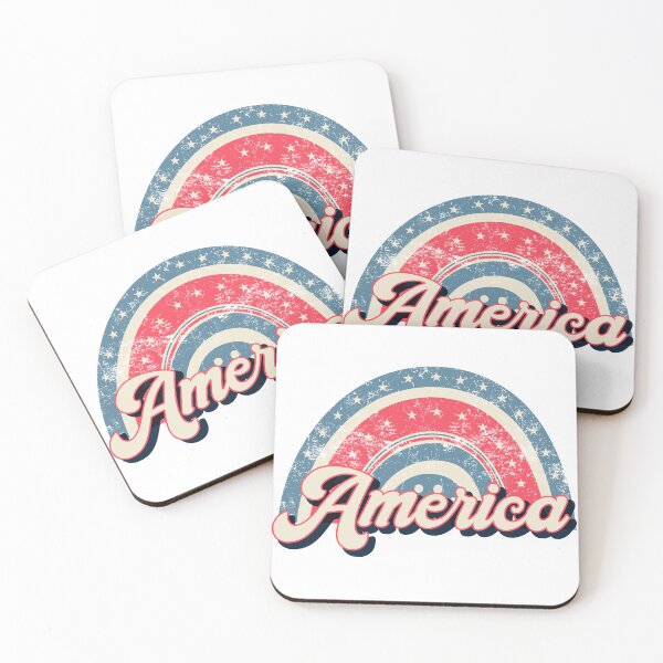Item preview, America Vintage Rainbow American Flag 4th of July designed and sold by Bradlog.