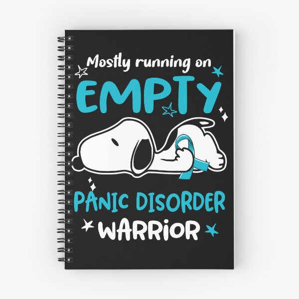 Item preview, Mostly Running on Empty Panic Disorder Warrior designed and sold by Wlsnpeggy.