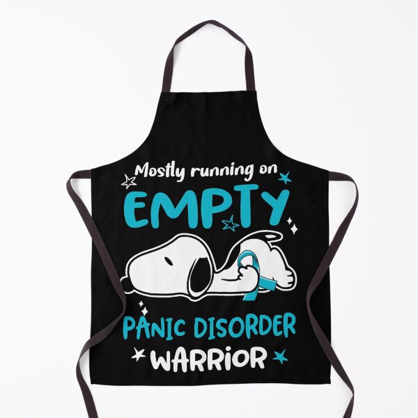 Item preview, Mostly Running on Empty Panic Disorder Warrior designed and sold by Wlsnpeggy.