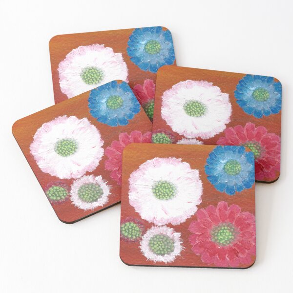 Item preview, Scabiosa Flower Design designed and sold by Janine-Brewster.