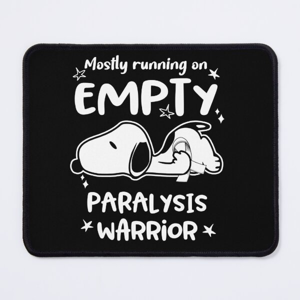 Item preview, Mostly Running on Empty Paralysis Warrior designed and sold by Wlsnpeggy.