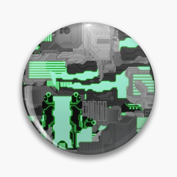 Item preview, Green Stylized Motherboard designed and sold by CGShirts.