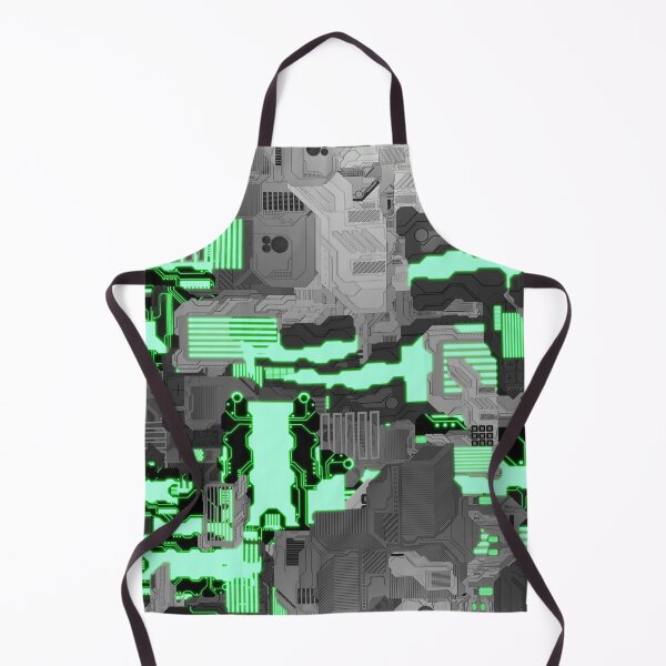 Item preview, Green Stylized Motherboard designed and sold by CGShirts.