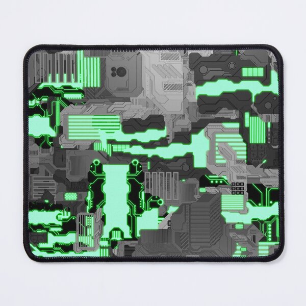 Item preview, Green Stylized Motherboard designed and sold by CGShirts.