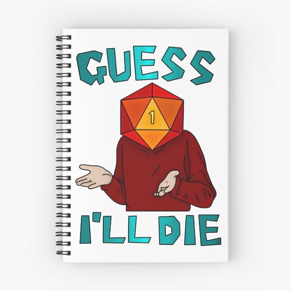 Item preview, Nat 1 Guess I’ll Die designed and sold by ManiCreates.