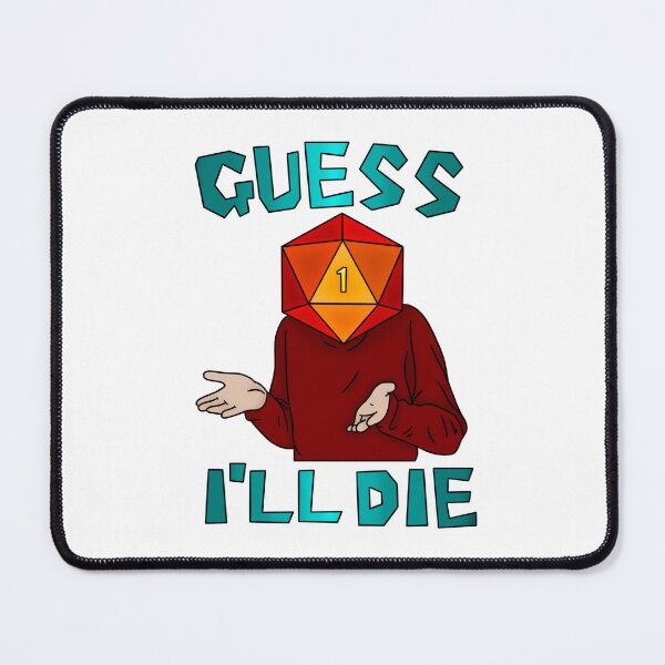 Item preview, Nat 1 Guess I’ll Die designed and sold by ManiCreates.