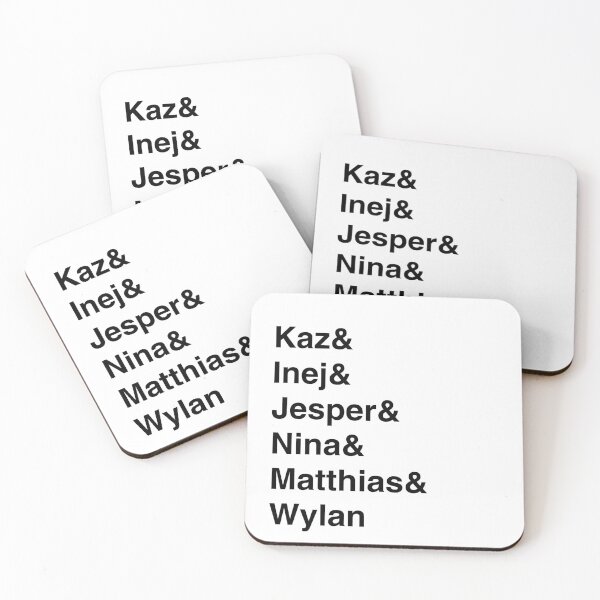 Item preview, Six Of Crows Characters designed and sold by itsjinelle.