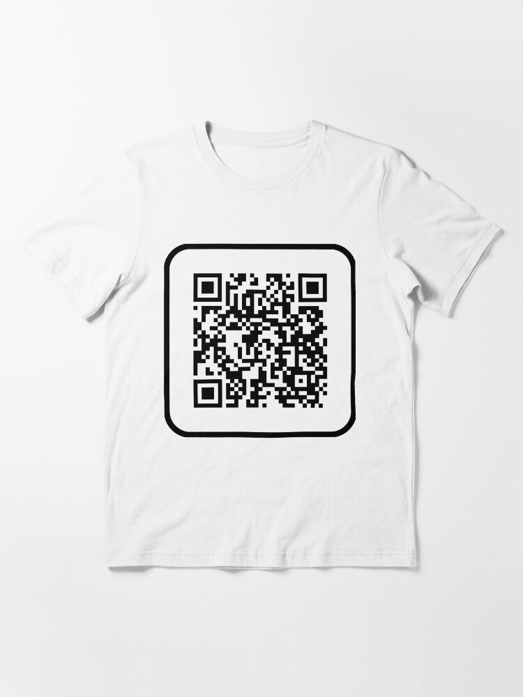 Rickroll QR code shirt - Shirts Bubble