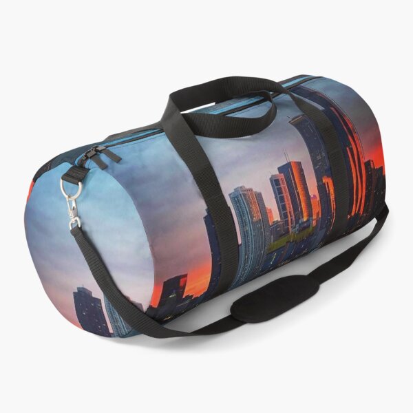 Item preview, Chicago sunset on the Vista Tower designed and sold by MiddleJourney.