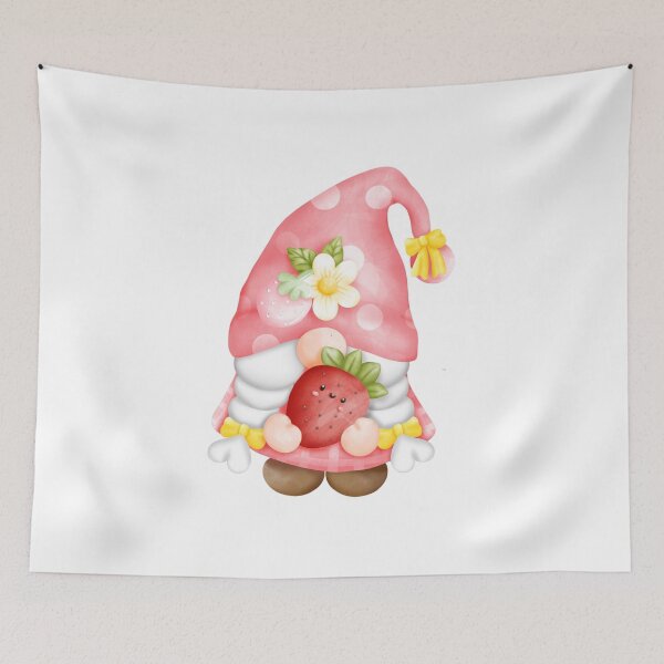 Item preview, Cute Strawberry Fruit Gnome designed and sold by silviaol.