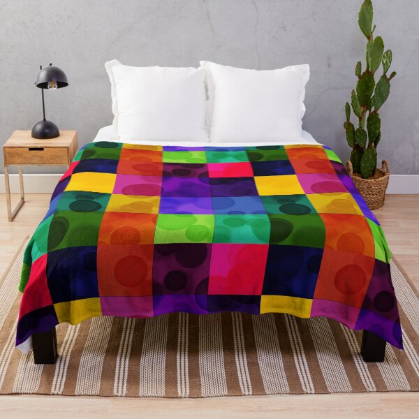 Aperçu de l'œuvre Patchwork à bulles créée et vendue par doodle-mittens.