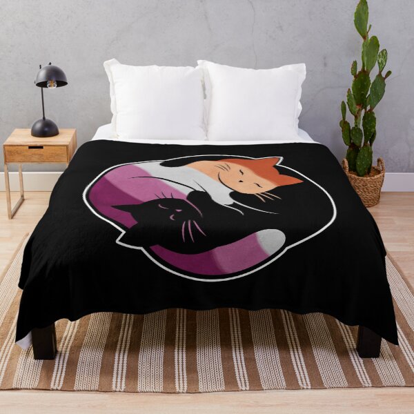 Item preview, Lesbian Yin Yang Cat designed and sold by Clara Hollins.